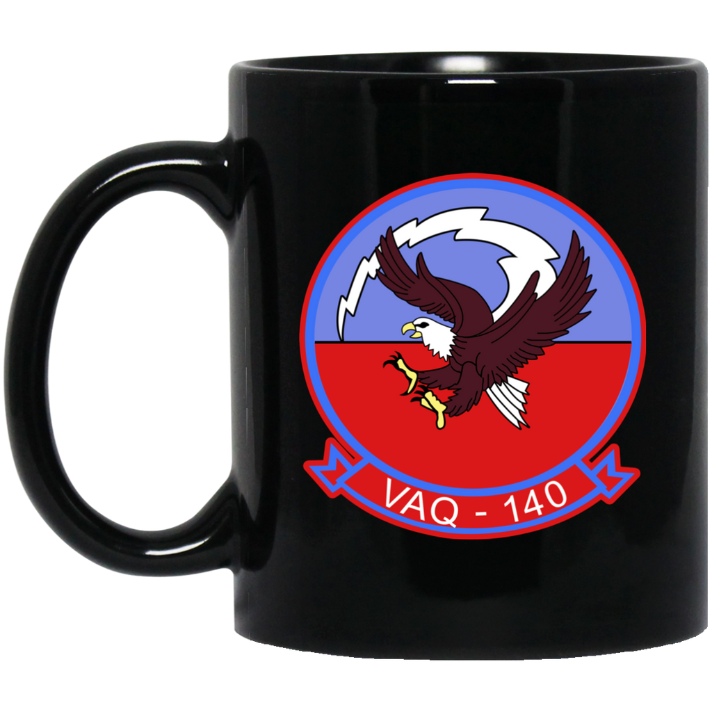 VAQ 140 2 Black Mug - 11oz