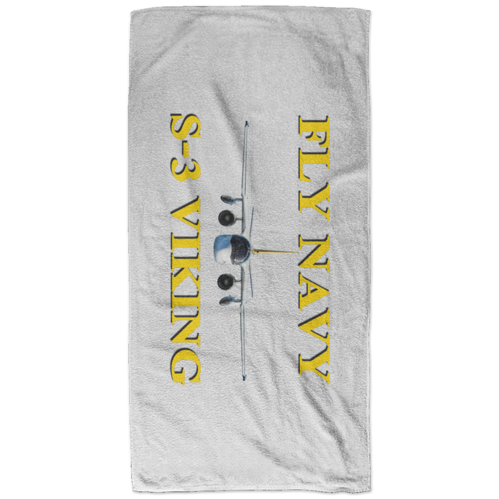 Fly Navy S-3 3 Bath Towel - 32x64