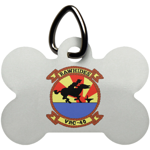 VRC 40 1 Pet Tag - Dog Bone