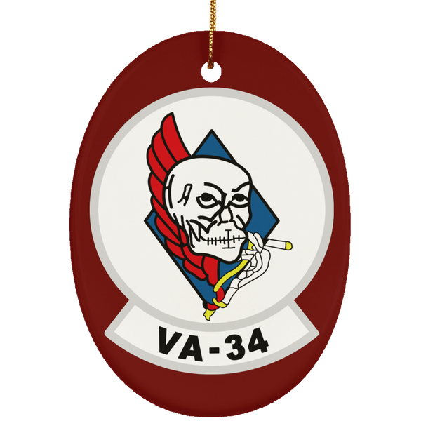 VA 34 1 Ornament - Oval