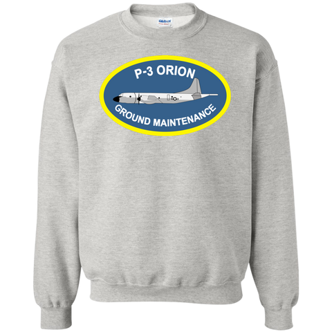 P-3 Orion 4 Ground Maint Crewneck Pullover Sweatshirt