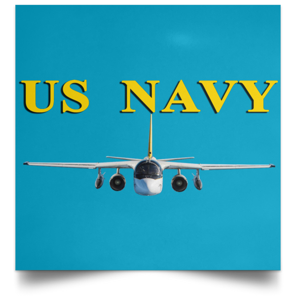 US Navy S-3 4 Poster - Square