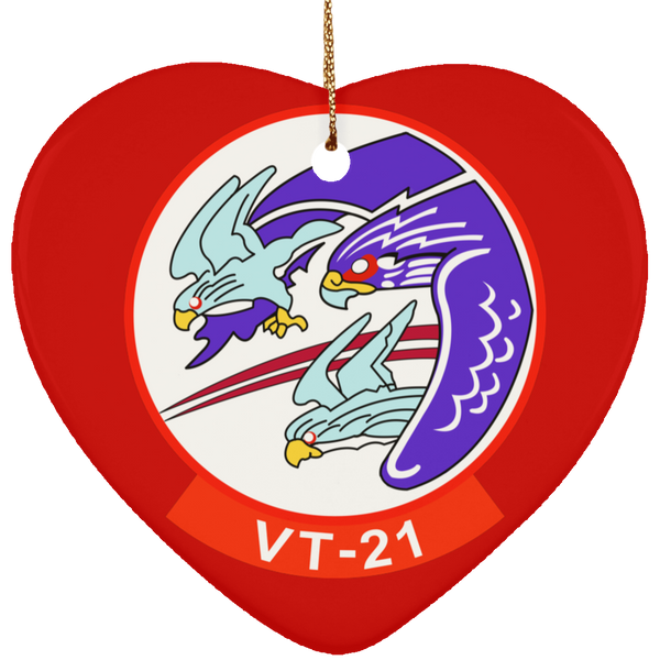 VT 21 1 Ornament Ceramic - Heart