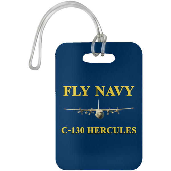 Fly Navy C-130 3 Luggage Bag Tag