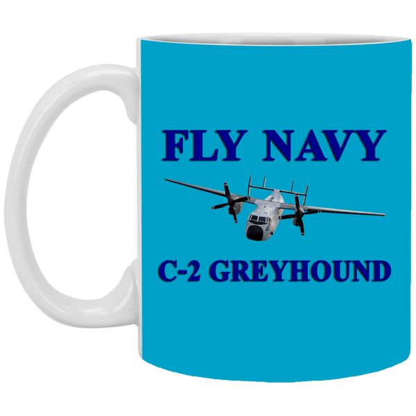 Fly Navy C-2 1 Mug - 11oz