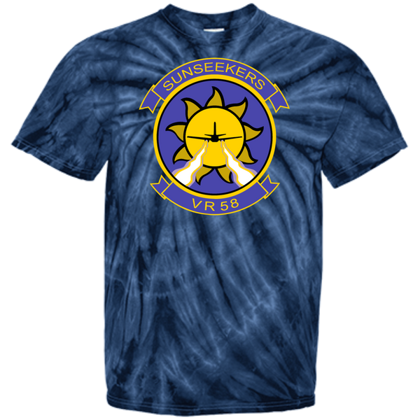 VR 58 1 Customized 100% Cotton Tie Dye T-Shirt