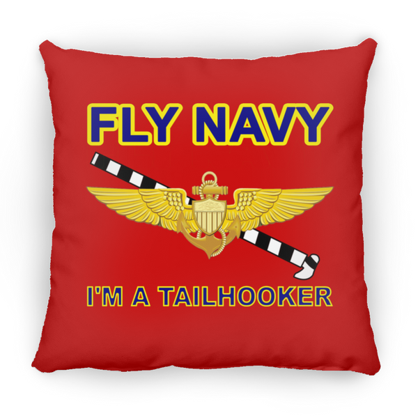 Fly Navy Tailhooker 1 Pillow - Square - 16x16