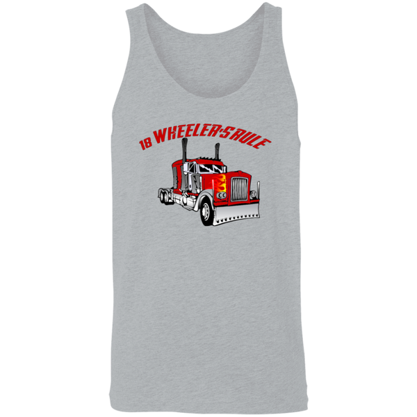 Trucker 18 Wheeler 1 Tank Top - Unisex