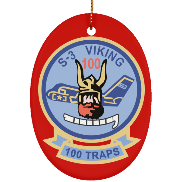 S-3 Viking 3 Ornament - Oval