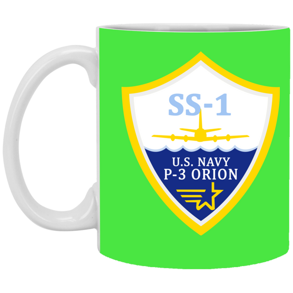 P-3 Orion 3 SS-1 White Mug - 11oz