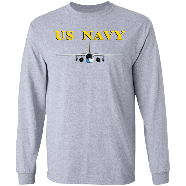 US Navy S-3 4 LS Ultra Cotton T-Shirt