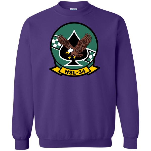 HSL 34 1 Crewneck Pullover Sweatshirt