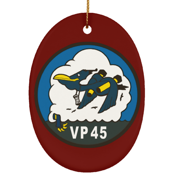 VP 45 2 Ornament Ceramic - Oval