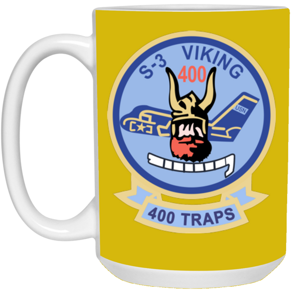 S-3 Viking 6 White Mug - 15oz