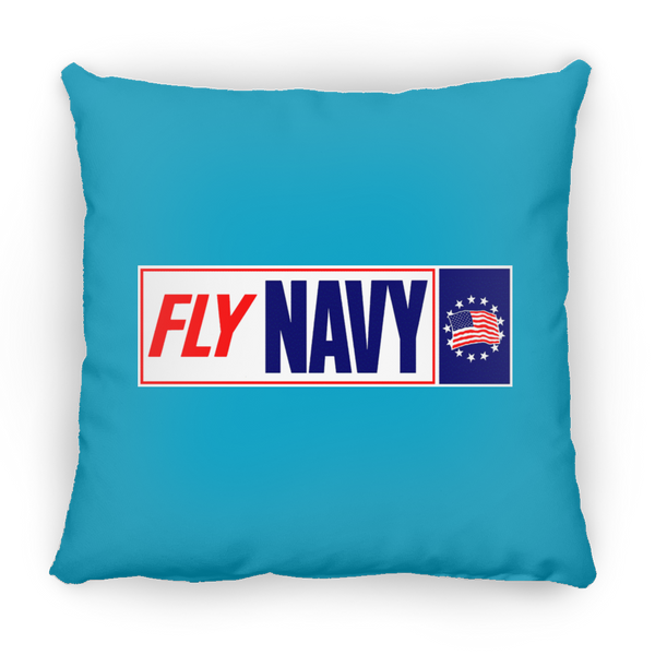 Fly Navy 1 Pillow - Square - 18x18