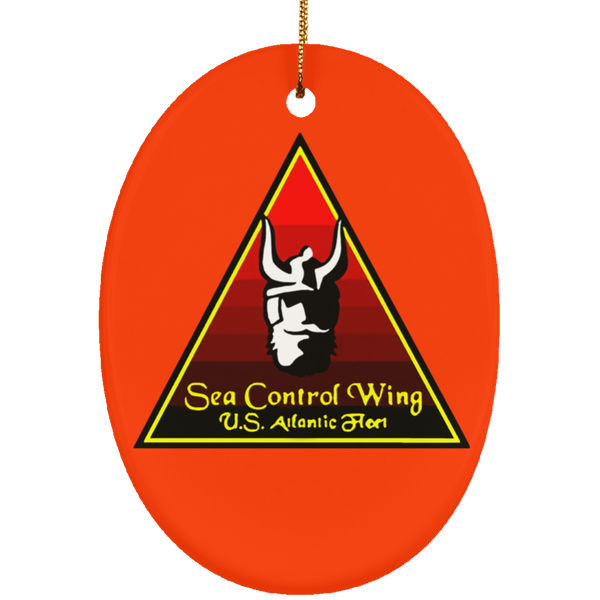 Sea Con Alt Ornament - Oval