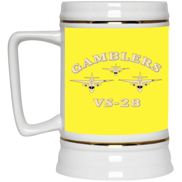 VS 28 7 Beer Stein - 22oz