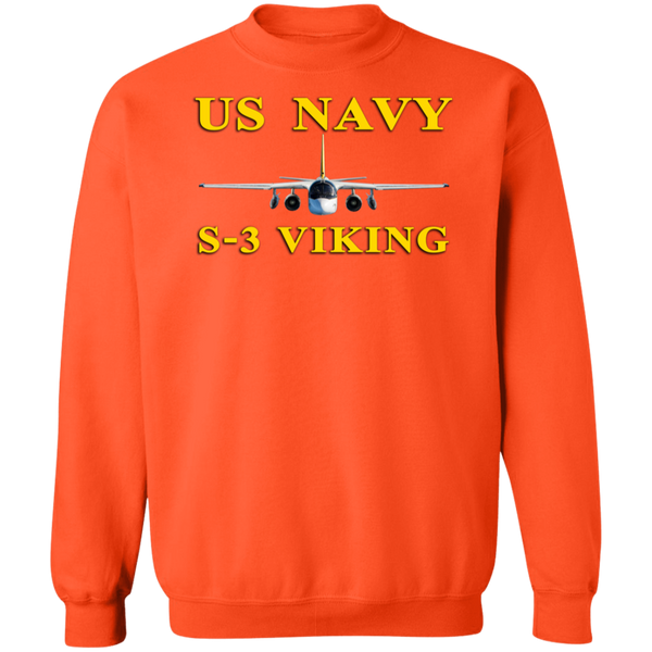 US Navy S-3 3 Crewneck Pullover Sweatshirt