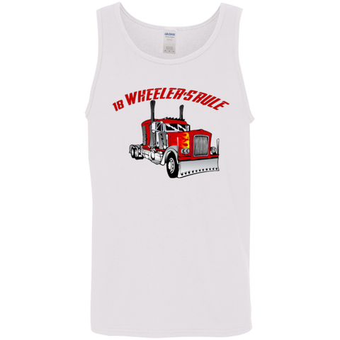 Trucker 18 Wheeler 1 Tank Top