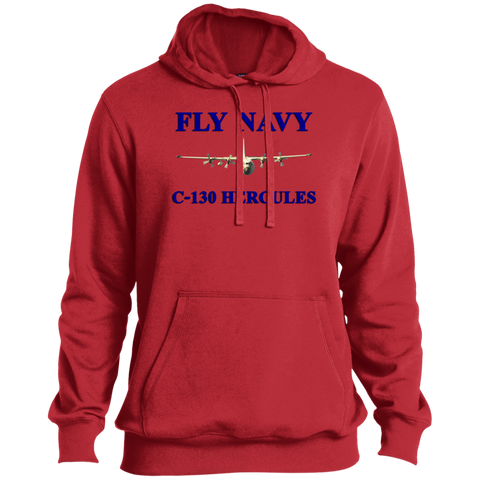 Fly Navy C-130 1 Tall Pullover Hoodie