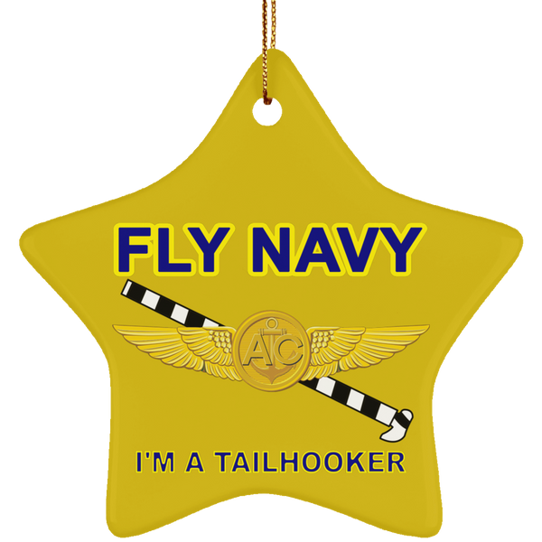 Fly Navy Tailhooker 2 Ornament - Star