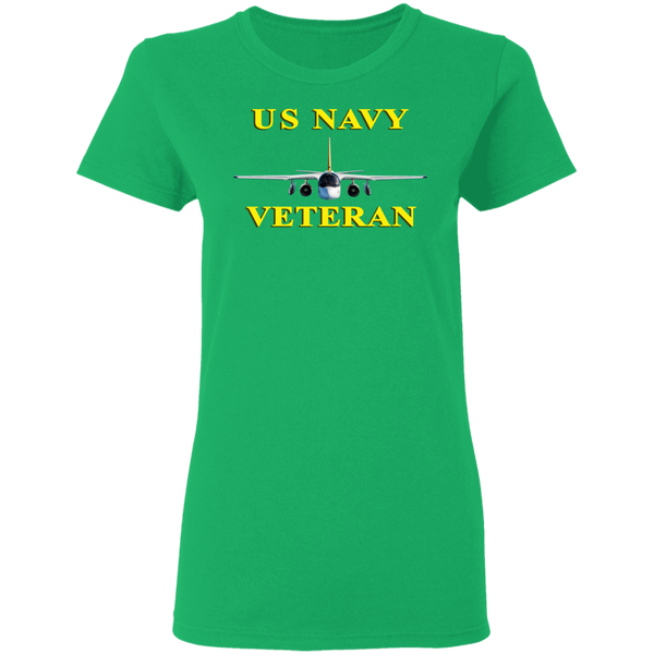 Navy Vet 3 Ladies' Cotton T-Shirt