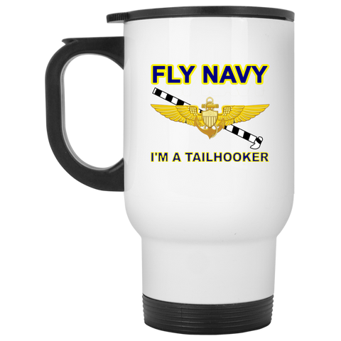 Fly Navy Tailhooker Travel Mug