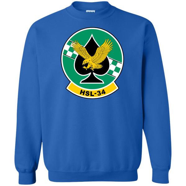 HSL 34 2 Crewneck Pullover Sweatshirt