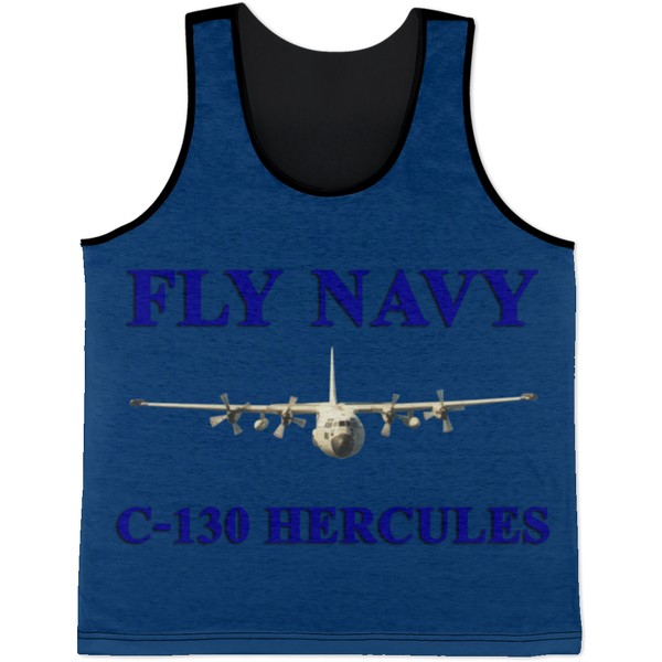 Fly Navy C-130 1 Tank Top - All Over Print