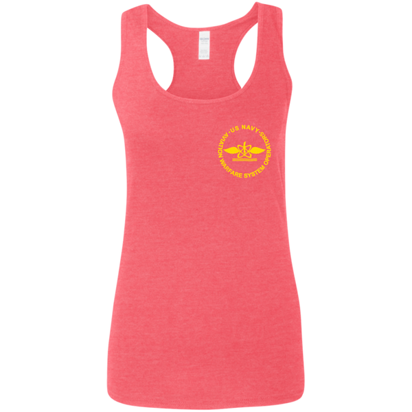 AW 06 3c Ladies' Softstyle Racerback Tank