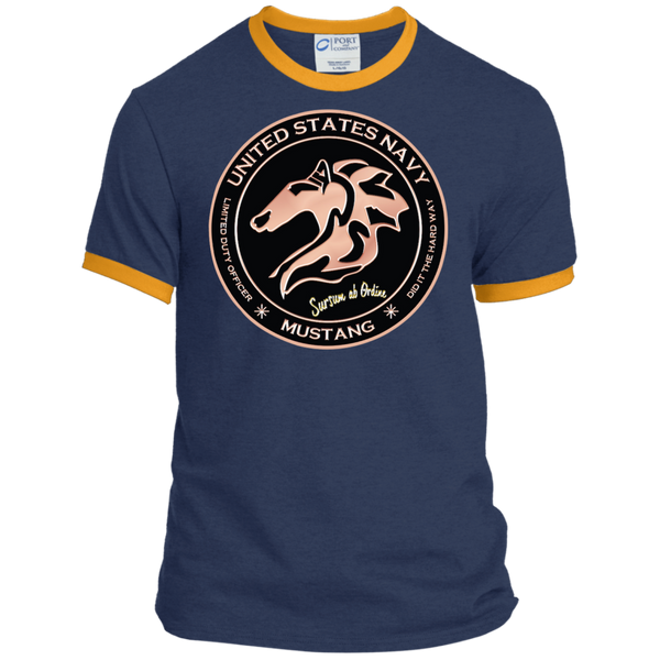 Mustang 5 Personalized Ringer Tee