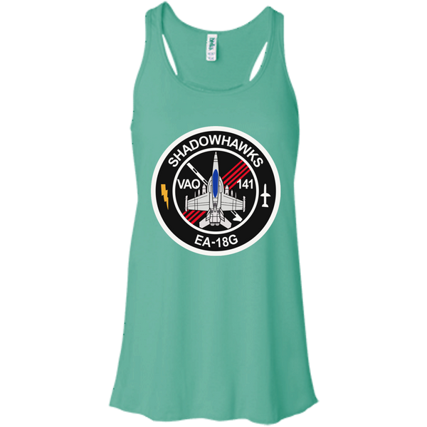 VAQ 141 6 Flowy Racerback Tank