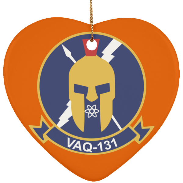 VAQ 131 3 Ornament - Heart