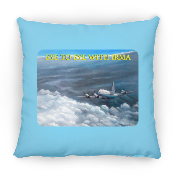 Eye To Eye With Irma Pillow - Square - 18x18