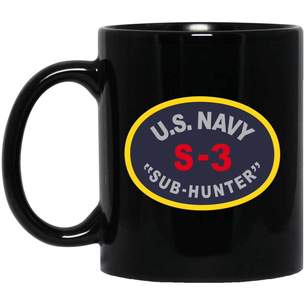 S-3 Sub Hunter Black Mug - 11oz