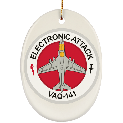 VAQ 141 3 Ornament Ceramic - Oval