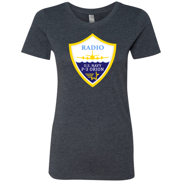 P-3 Orion 3 Radio Ladies' Triblend T-Shirt