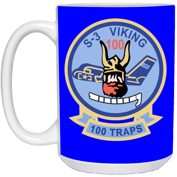 S-3 Viking 3 White Mug - 15oz