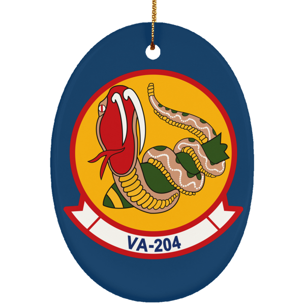 VA 204 1 Ornament - Oval