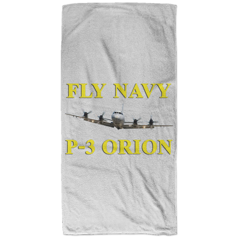 Fly Navy P-3 3 Bath Towel - 32x64