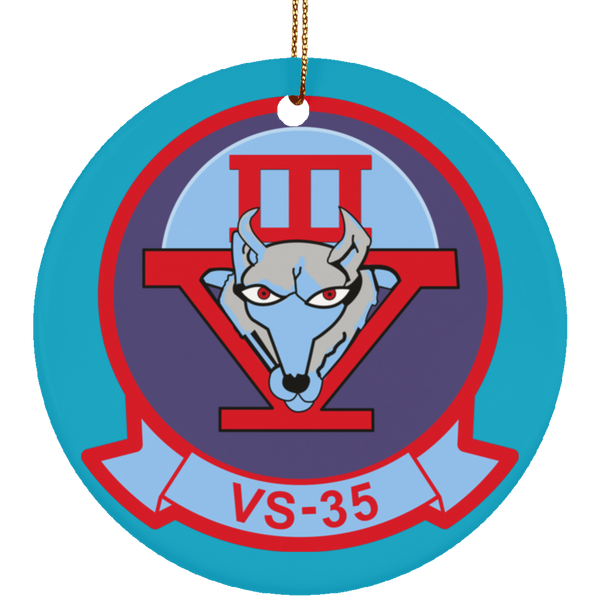 VS 35 5 Ornament Ceramic - Circle