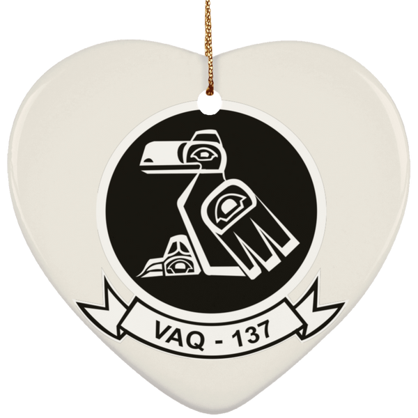 VAQ 137 3 Ornament Ceramic - Heart