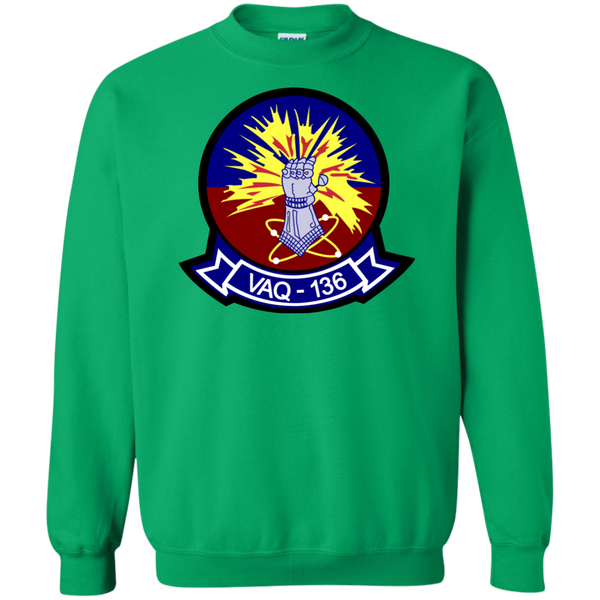 VAQ 136 3 Crewneck Pullover Sweatshirt