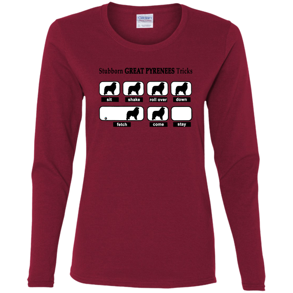 GP Tricks 2 Ladies' Cotton LS T-Shirt