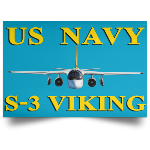 US Navy S-3 3 Poster – Landscape