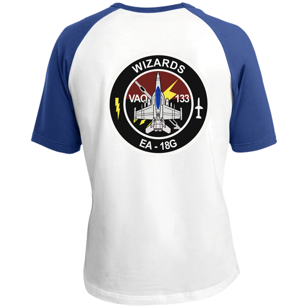 VAQ 133 6c SS Colorblock Raglan Jersey