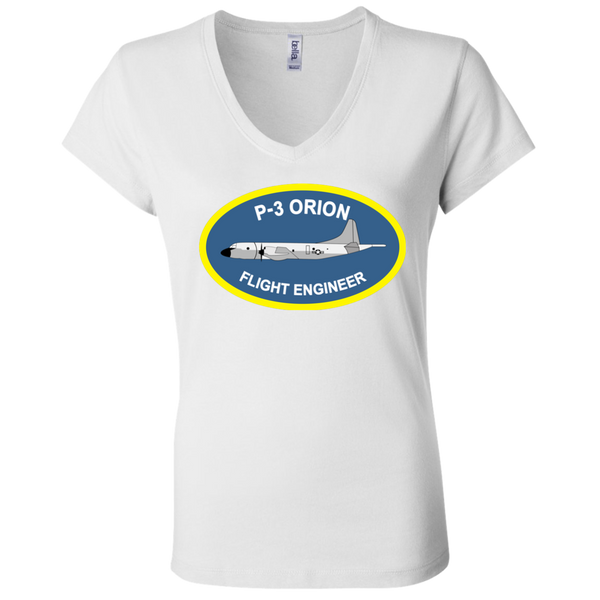 P-3 Orion 4 FE Ladies Jersey V-Neck T-Shirt