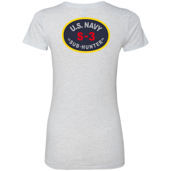 S-3 Sub Hunter 1c Next Level Ladies' Triblend T-Shirt
