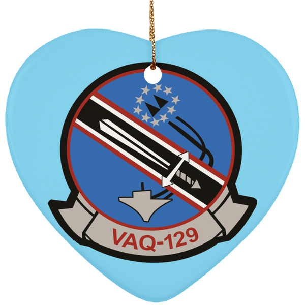 VAQ 129 3 Ornament - Heart