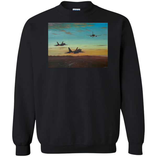 Time To Refuel Crewneck Pullover Sweatshirt